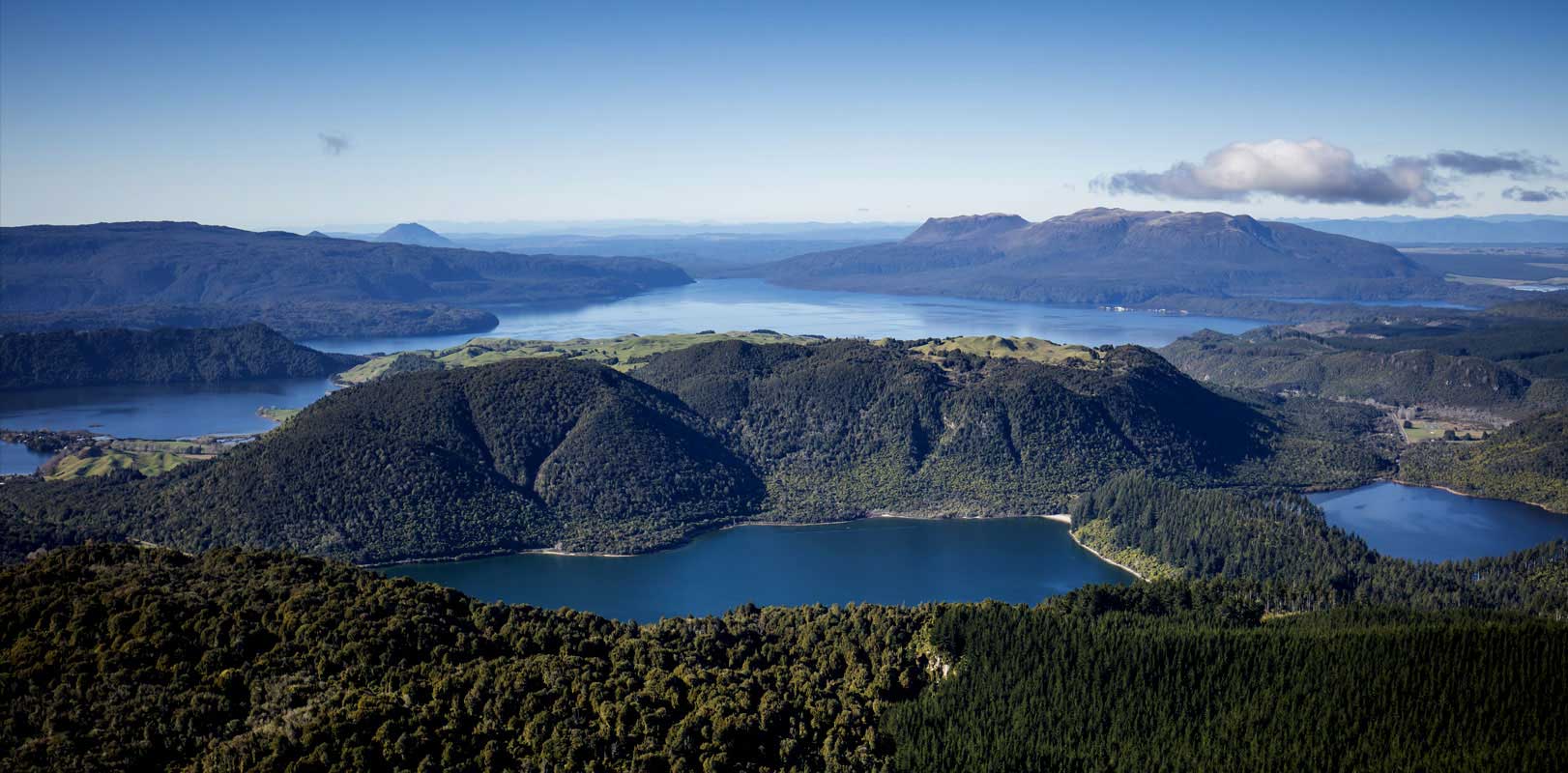 Rotorua crater lakes